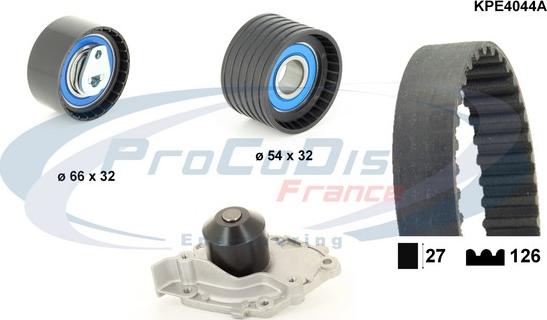 Procodis France KPE4044A - Водна помпа+ к-кт ангренажен ремък vvparts.bg