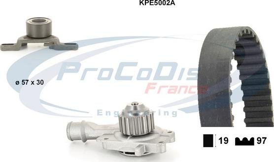 Procodis France KPE5002A - Водна помпа+ к-кт ангренажен ремък vvparts.bg