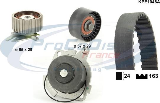 Procodis France KPE1048A - Водна помпа+ к-кт ангренажен ремък vvparts.bg