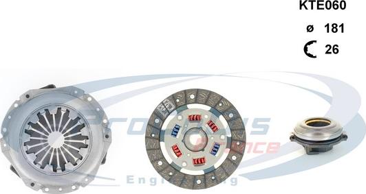 Procodis France KTE060 - Комплект съединител vvparts.bg