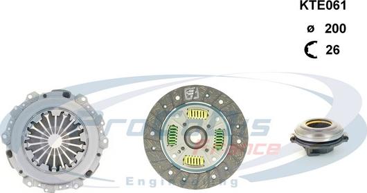 Procodis France KTE061 - Комплект съединител vvparts.bg