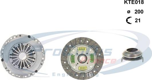 Procodis France KTE018 - Комплект съединител vvparts.bg