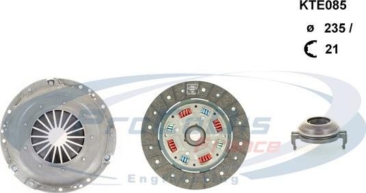 Procodis France KTE085 - Комплект съединител vvparts.bg