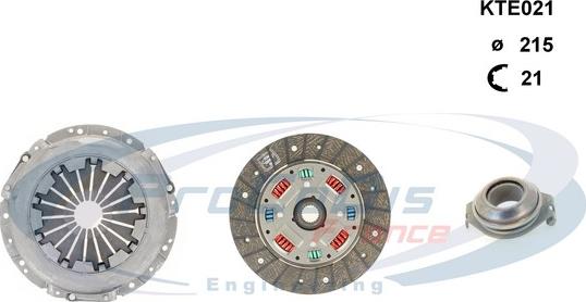 Procodis France KTE021 - Комплект съединител vvparts.bg