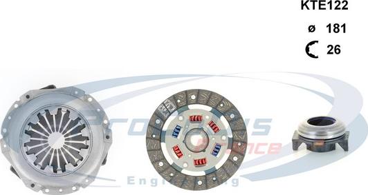 Procodis France KTE122 - Комплект съединител vvparts.bg