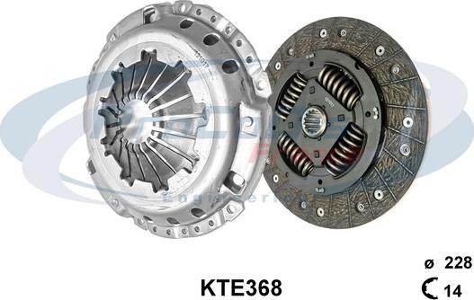 Procodis France KTE368 - Комплект съединител vvparts.bg