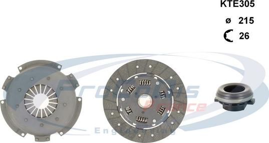 Procodis France KTE305 - Комплект съединител vvparts.bg