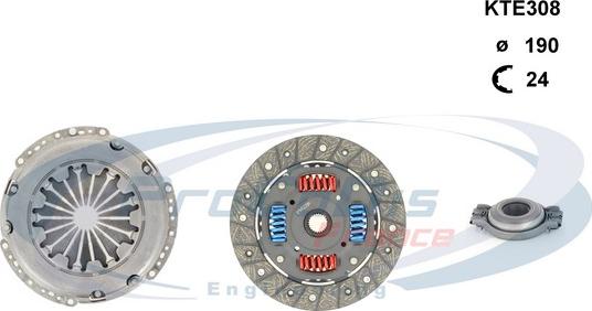 Procodis France KTE308 - Комплект съединител vvparts.bg