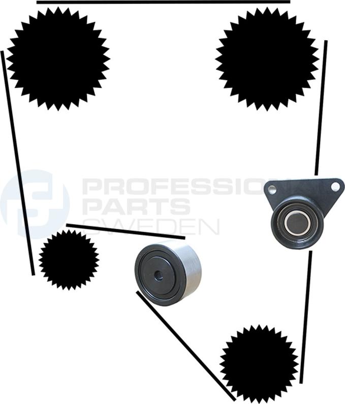Professional Parts 21430014 - Комплект ангренажен ремък vvparts.bg