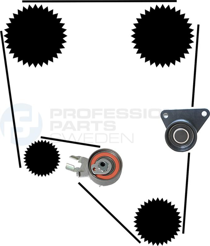 Professional Parts 21430028 - Комплект ангренажен ремък vvparts.bg