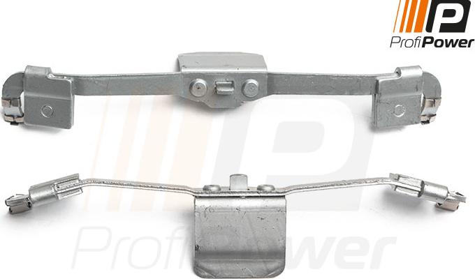 ProfiPower 9B1124 - Комплект принадлежности, дискови накладки vvparts.bg