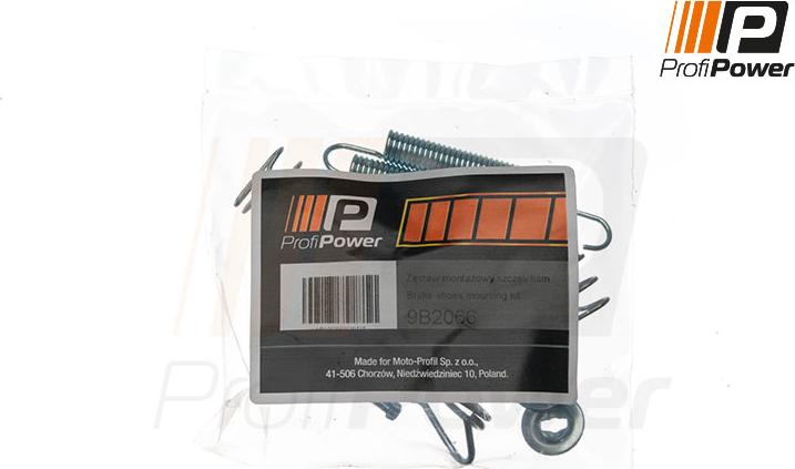ProfiPower 9B2066 - Комплект принадлежности, челюсти за ръчна спирачка vvparts.bg