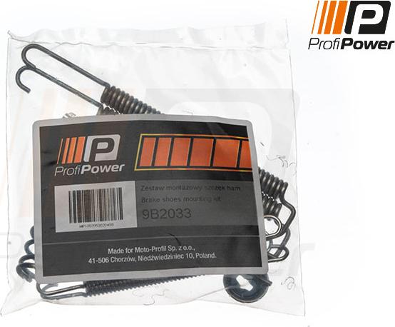 ProfiPower 9B2033 - Комплект принадлежности, спирани челюсти vvparts.bg