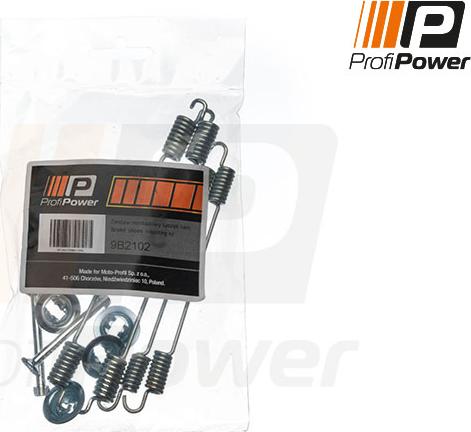 ProfiPower 9B2102 - Комплект принадлежности, спирани челюсти vvparts.bg