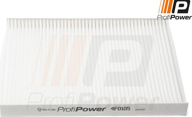 ProfiPower 4F0105 - Филтър купе (поленов филтър) vvparts.bg