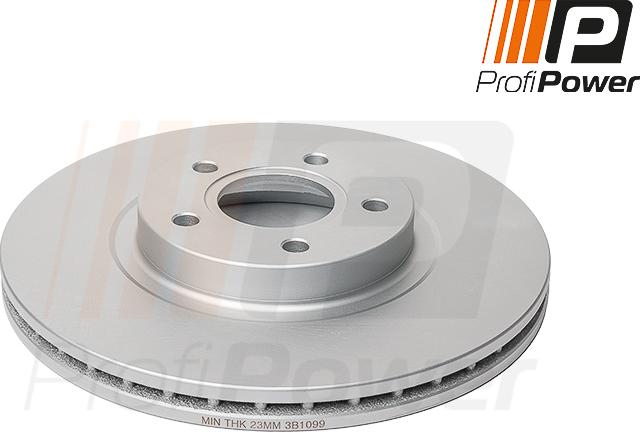 ProfiPower 3B1099 - Спирачен диск vvparts.bg