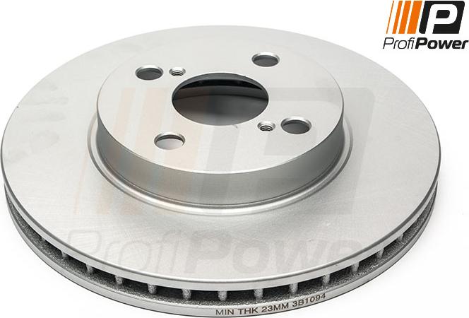 ProfiPower 3B1094 - Спирачен диск vvparts.bg
