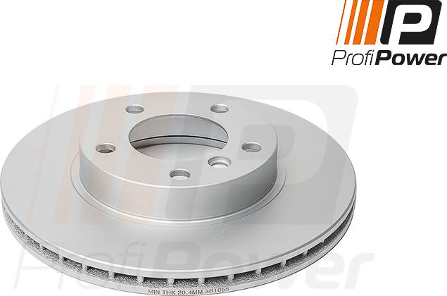 ProfiPower 3B1055 - Спирачен диск vvparts.bg