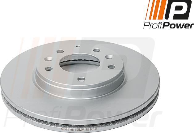 ProfiPower 3B1052 - Спирачен диск vvparts.bg