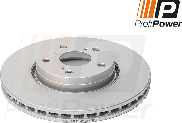 ProfiPower 3B1084 - Спирачен диск vvparts.bg
