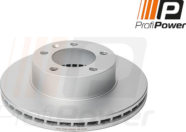 ProfiPower 3B1088 - Спирачен диск vvparts.bg