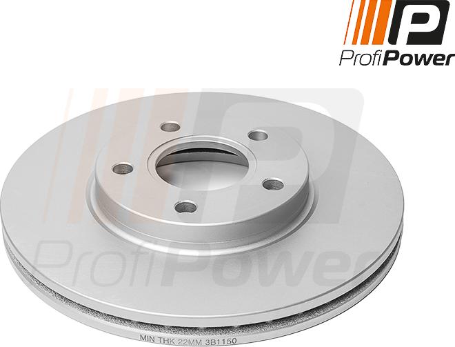 ProfiPower 3B1150 - Спирачен диск vvparts.bg