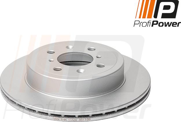 ProfiPower 3B1109 - Спирачен диск vvparts.bg