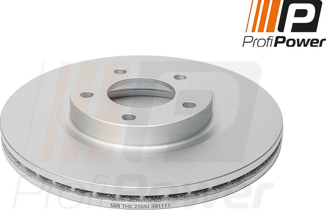 ProfiPower 3B1111 - Спирачен диск vvparts.bg