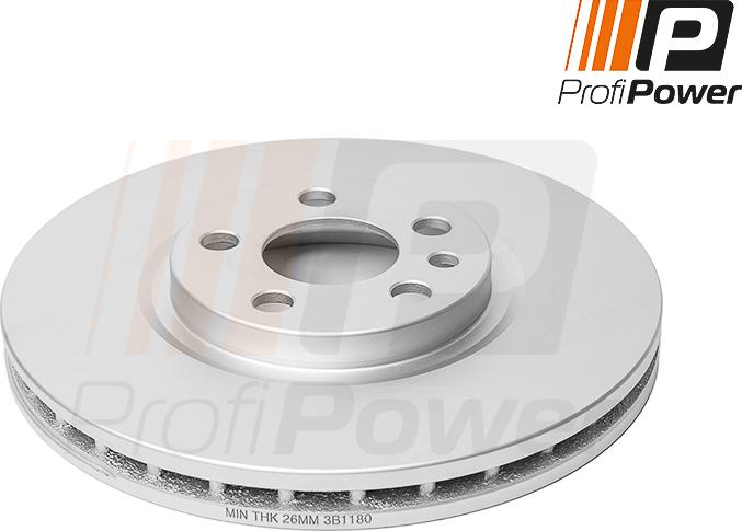 ProfiPower 3B1180 - Спирачен диск vvparts.bg