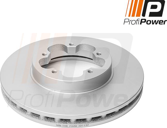 ProfiPower 3B1132 - Спирачен диск vvparts.bg