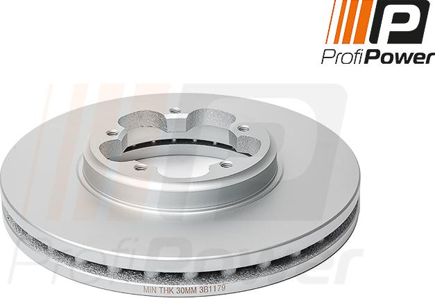 ProfiPower 3B1179 - Спирачен диск vvparts.bg