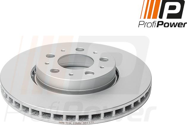 ProfiPower 3B1171 - Спирачен диск vvparts.bg