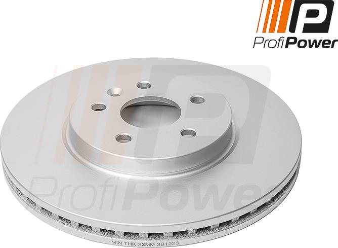 ProfiPower 3B1223 - Спирачен диск vvparts.bg