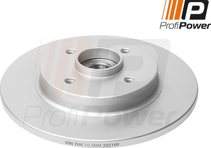 ProfiPower 3B2166 - Спирачен диск vvparts.bg