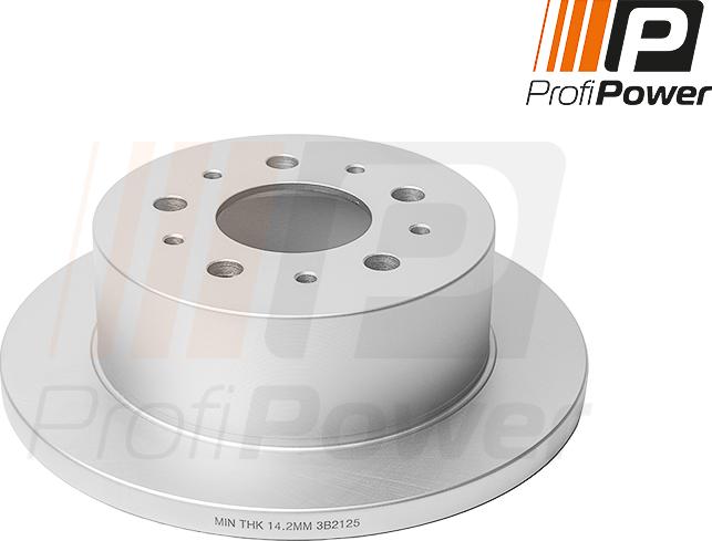 ProfiPower 3B2125 - Спирачен диск vvparts.bg