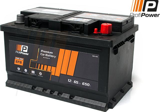 ProfiPower PP-650 EFB - Стартов акумулатор vvparts.bg