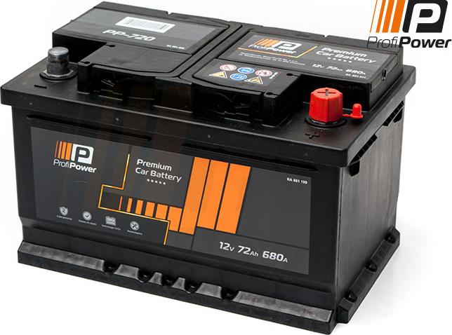 ProfiPower PP-720 - Стартов акумулатор vvparts.bg