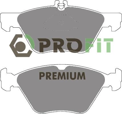 Profit 5005-1050 - Комплект спирачно феродо, дискови спирачки vvparts.bg