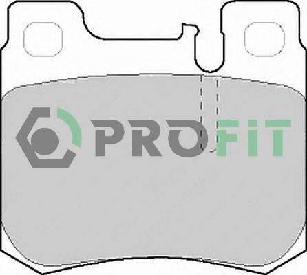 Profit 5000-0693 - Комплект спирачно феродо, дискови спирачки vvparts.bg