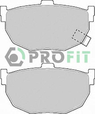 Profit 5000-0638 C - Комплект спирачно феродо, дискови спирачки vvparts.bg