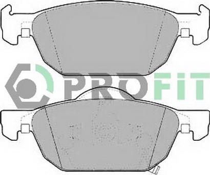 Profit 5000-2025 - Комплект спирачно феродо, дискови спирачки vvparts.bg