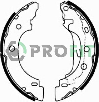 Profit 5001-0583 - Комплект спирачна челюст vvparts.bg