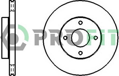 Profit 5010-0959 - Спирачен диск vvparts.bg