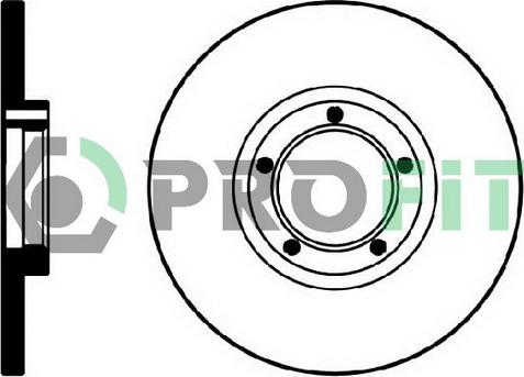 Delphi BG2349 - Спирачен диск vvparts.bg