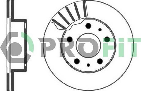 Profit 5010-0768 - Спирачен диск vvparts.bg