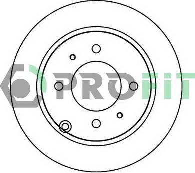 Profit 5010-1448 - Спирачен диск vvparts.bg