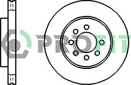 Profit 5010-1097 - Спирачен диск vvparts.bg