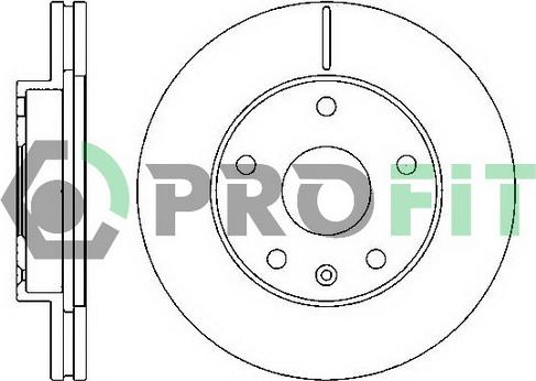 Profit 5010-1192 - Спирачен диск vvparts.bg