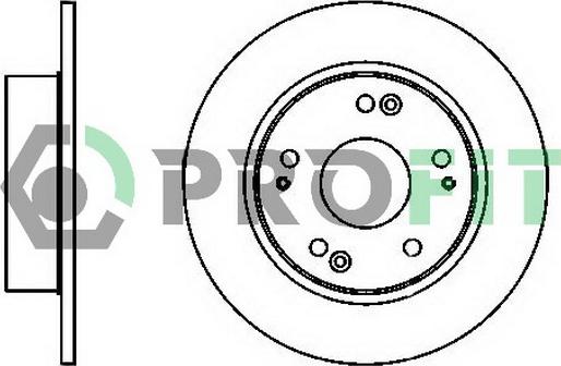 Profit 5010-1390 - Спирачен диск vvparts.bg