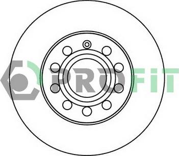 Profit 5010-1276 - Спирачен диск vvparts.bg